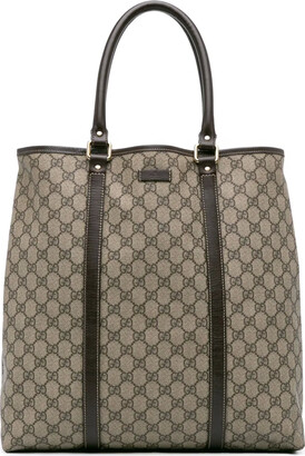 バッグ Gucci Vintage GG Supreme Tote Bag Gucci GG Supreme Canvas Exterior Tote Bags & Handbags for