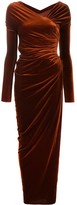 Thumbnail for your product : Alexandre Vauthier Velvet Long Dress