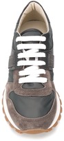 Thumbnail for your product : Brunello Cucinelli Contrast Panel Sneakers