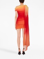 Thumbnail for your product : Ferragamo One-Shoulder Ruched Minidress