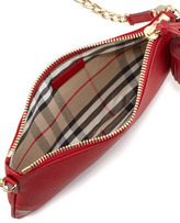 Thumbnail for your product : Burberry Leather Tassel Crossbody Bag, Red