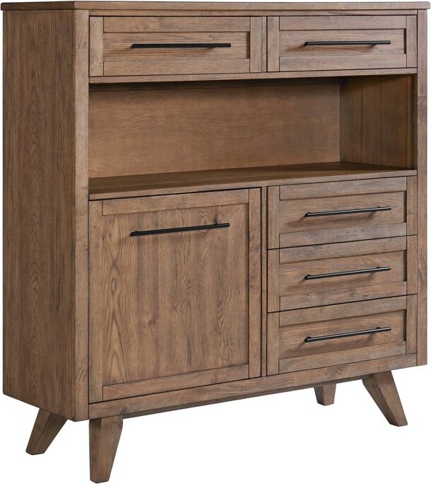 Oslo Server Weathered Chestnut Intercon ShopStyle Buffets & Sideboards