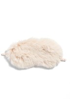 Thumbnail for your product : Nordstrom Faux Fur Eye Mask - Ivory