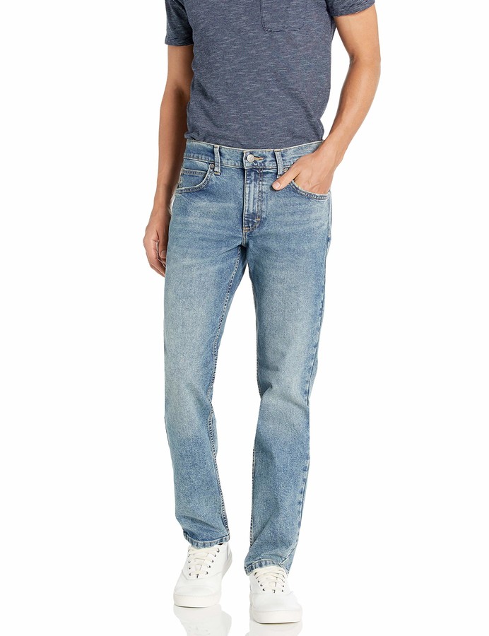 lee men's relaxed fit straight leg jean