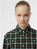 Thumbnail for your product : Burberry Fil Coupe Check Cotton Shirt