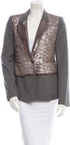 Thumbnail for your product : Elizabeth and James Sequin Blazer w/ Tags