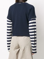 Thumbnail for your product : Sunnei College striped T-shirt