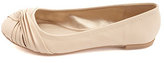 Thumbnail for your product : Charlotte Russe Ruched & Knotted Ballet Flats