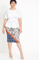 Thumbnail for your product : ELOQUII Neoprene Pencil Skirt