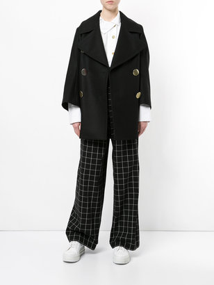 Eudon Choi tailored knitted coat