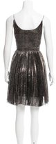 Thumbnail for your product : Isabel Marant Metallic Silk Dress w/ Tags