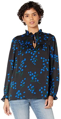 Kate Spade Sea Breeze Floral Top Women's Clothing