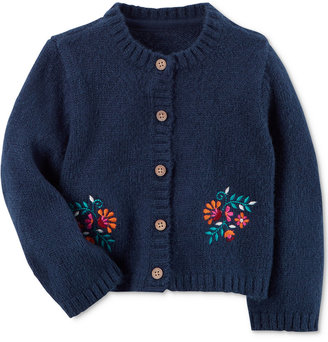 Carter's Embroidered Floral Cardigan, Baby Girls (0-24 months)