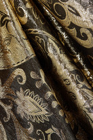 Thumbnail for your product : Oscar de la Renta Oversized Metallic Silk-blend Jacquard Kaftan