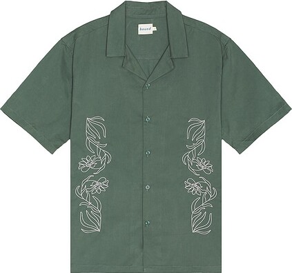 BOUND Floral Embroidery Shirt