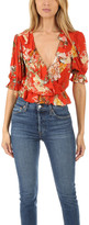 Thumbnail for your product : Icons Ruffle Cha Cha Blouse