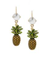 Miu Miu pineapple earrings 