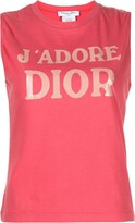 2003 pre-owned J'adore tank top 