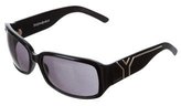 Thumbnail for your product : Saint Laurent Tinted Rectangular Sunglasses