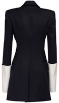 Thumbnail for your product : Peter Do Long Wool Blazer W/ Contrasting Cuffs