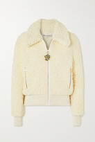 Thumbnail for your product : J.W.Anderson Embellished Wool-bouclé Jacket - Off-white