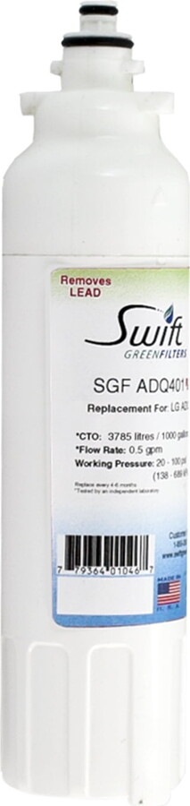 Swift Green Filters SGF-ADQ401 Rx Replacement Water Filter for LT800P,ADQ73613401,1 Pack