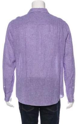 Michael Kors Linen-Blend Shirt