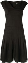 Thumbnail for your product : Chanel Pre Owned 2004 cap-sleeve V-neck dress