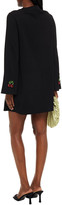 Thumbnail for your product : VIVETTA Pussy-bow Embellished Crepe Mini Dress