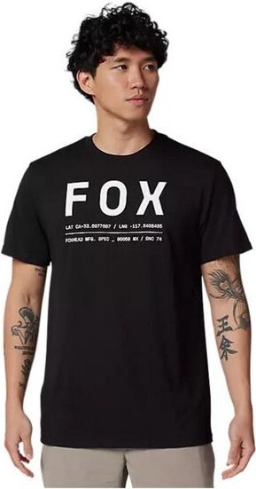 Fox Racing Men's Non Stop Tech T-Shirt Medium Black