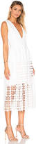 Thumbnail for your product : Nicholas Mosaic Deep V Lace Dress