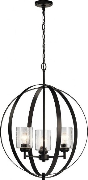 Kichler KichlerLightingWinslow3-LightChandelierinOldeBronze