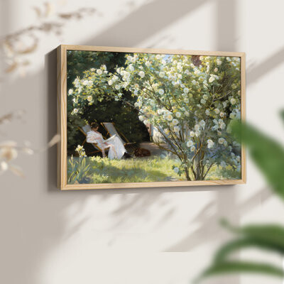 Charlton Home Vintage Landscapes-CLXXXI -Framed Print - Restickable