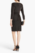 Thumbnail for your product : DKNY Sleepwear Ruched metallic jersey dress