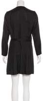 Thumbnail for your product : Isabel Marant Pleated Silk Dress w/ Tags