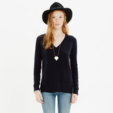 Thumbnail for your product : Madewell Line-Stripe V-Neck Sweater
