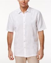 Thumbnail for your product : Tasso Elba Men's Embroidered Palm Tree Linen Blend Shirt, Created for Macy's