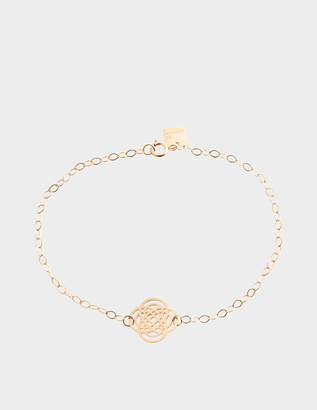 ginette_ny Purity 18-karat rose gold bracelet