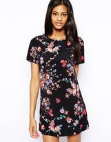 Thumbnail for your product : Zack John Shift Dress In Autumn Blossom Print