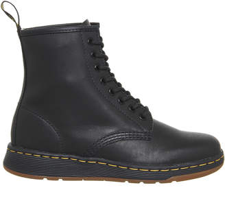 Dr. Martens Newton 8 Eye Boots Black Leather