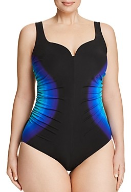 Miraclesuit Plus Gulfstream Temptress One Piece Swimsuit