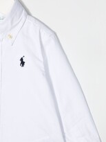 Thumbnail for your product : Ralph Lauren Kids Logo-Embroidered Button-Down Shirt