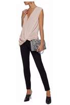 Thumbnail for your product : Lanvin Twist-Front Silk-Georgette Top
