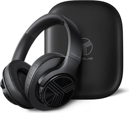 TUKO TREBLAB Z2 Active Noise Cancelling Workout Headphones - Signature-HD Sound, Deep Bass, 35H Battery, Comfortable, Foldable Over Ear Bluetooth...
