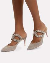 Thumbnail for your product : Aquazzura DJ Suede Mules