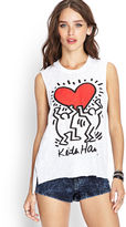 Thumbnail for your product : Forever 21 Keith Haring Muscle Tee