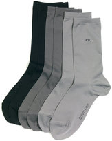 Thumbnail for your product : Calvin Klein Dressy Tactel 3 Pack Socks