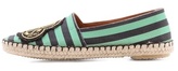 Thumbnail for your product : Marc by Marc Jacobs House of Cards Striped Espadrilles