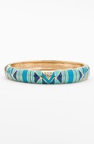 Thumbnail for your product : Sequin Crystal Detail Small Enamel Hinge Bangle