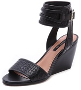 Thumbnail for your product : Rachel Zoe Norah Ankle Strap Wedge Sandals